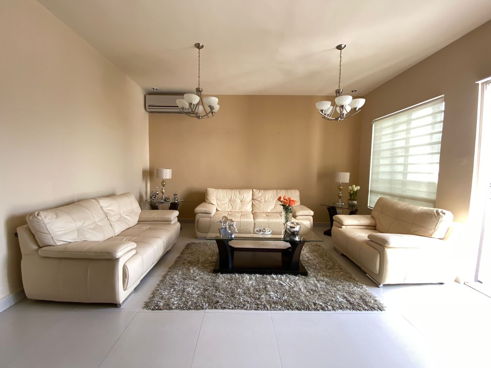 Sala iluminada