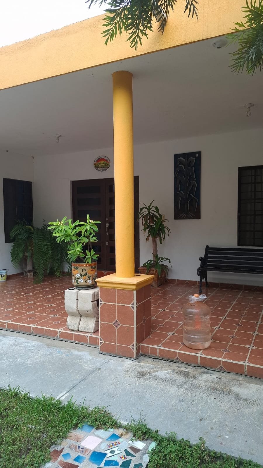Acceso a la casa