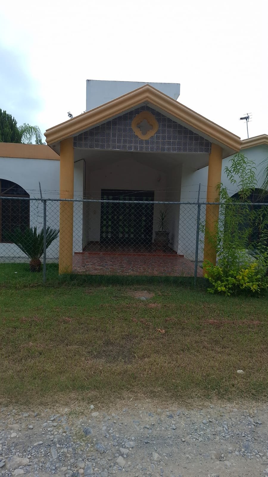 Fachada de la casa