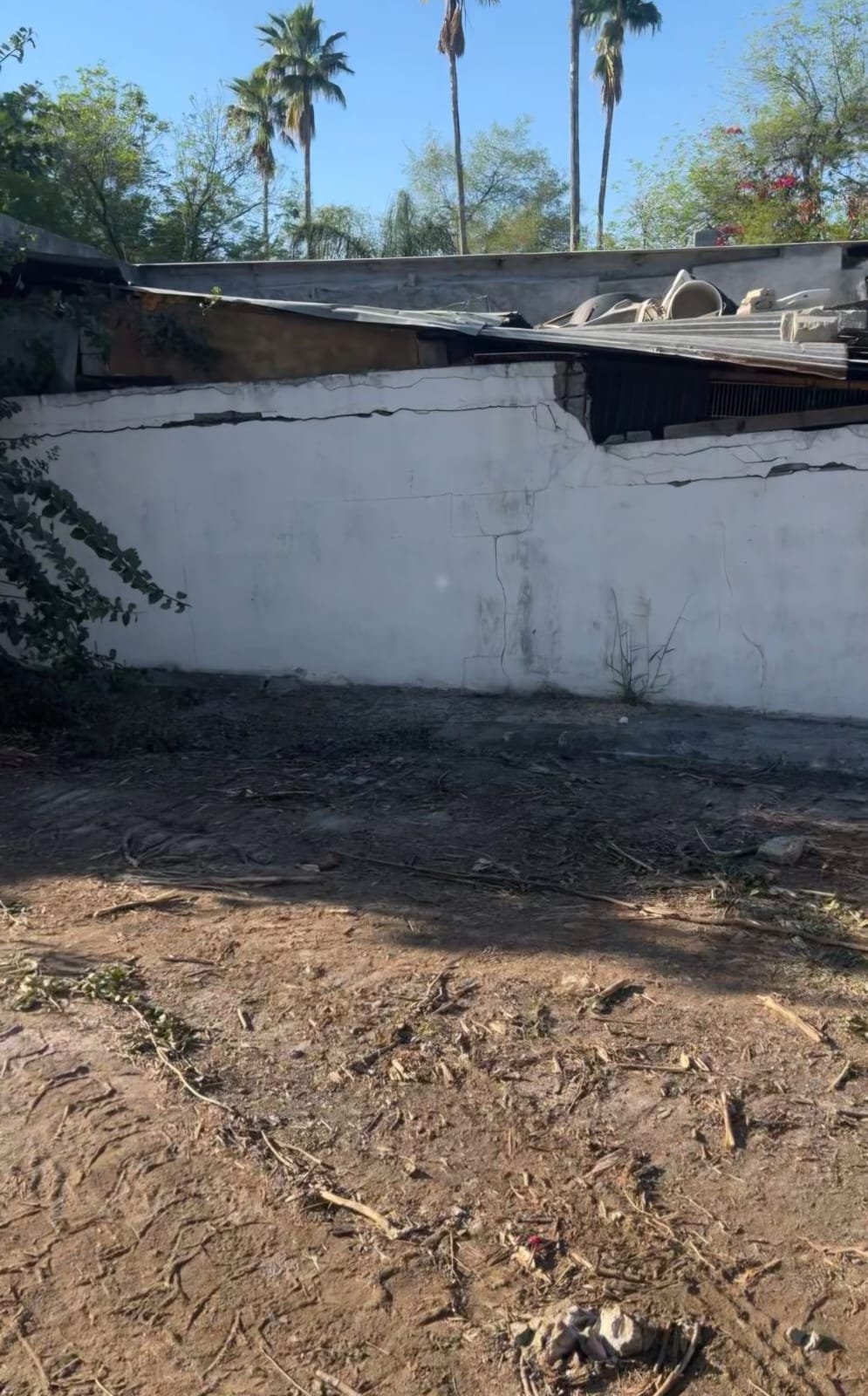 Construcción existente para demoler